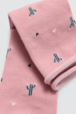 Pack 4 calcetines estampados sin puño