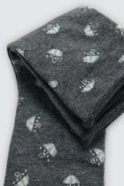 Pack 4 calcetines estampados sin puño