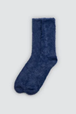 Pack 4 calcetines extra suaves de pelo colores lisos