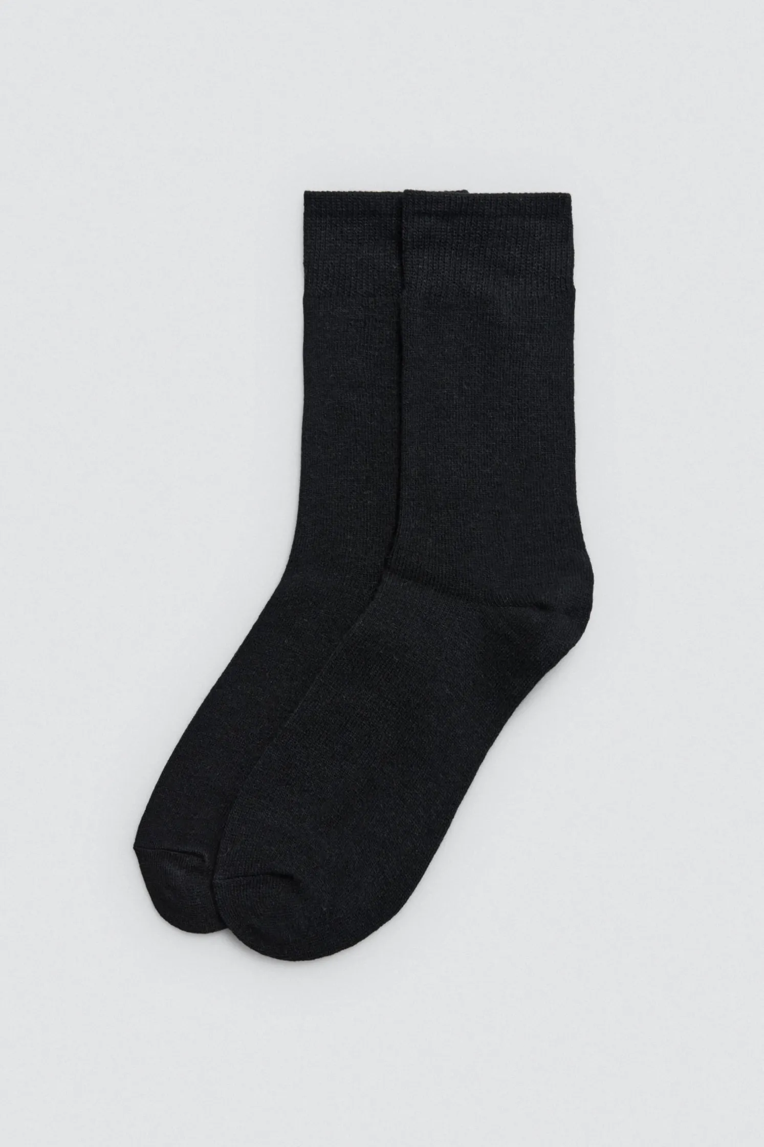 Pack 3 calcetines lana negro