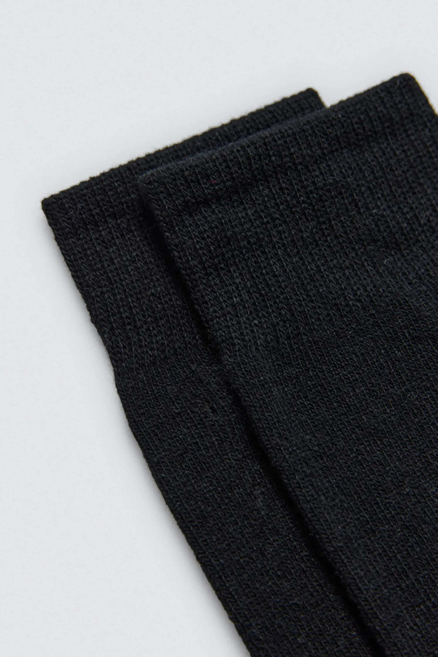 Pack 3 calcetines lana negro