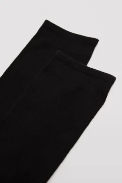 Pack 3 calcetines mujer básicos negro