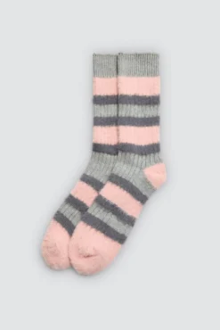 Pack 3 calcetines mujer extra suaves rayas