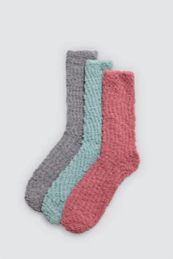 Pack 3 calcetines mujer extra suaves colores