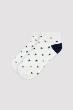 Pack 3 calcetines tobilleros estampados