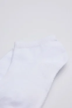 Pack 3 calcetines tobilleros infantil blanco
