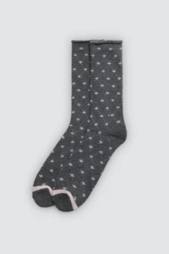 Pack 3 calcetines térmicos sin puño estampados