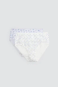 Pack de 2 bragas altas estampadas