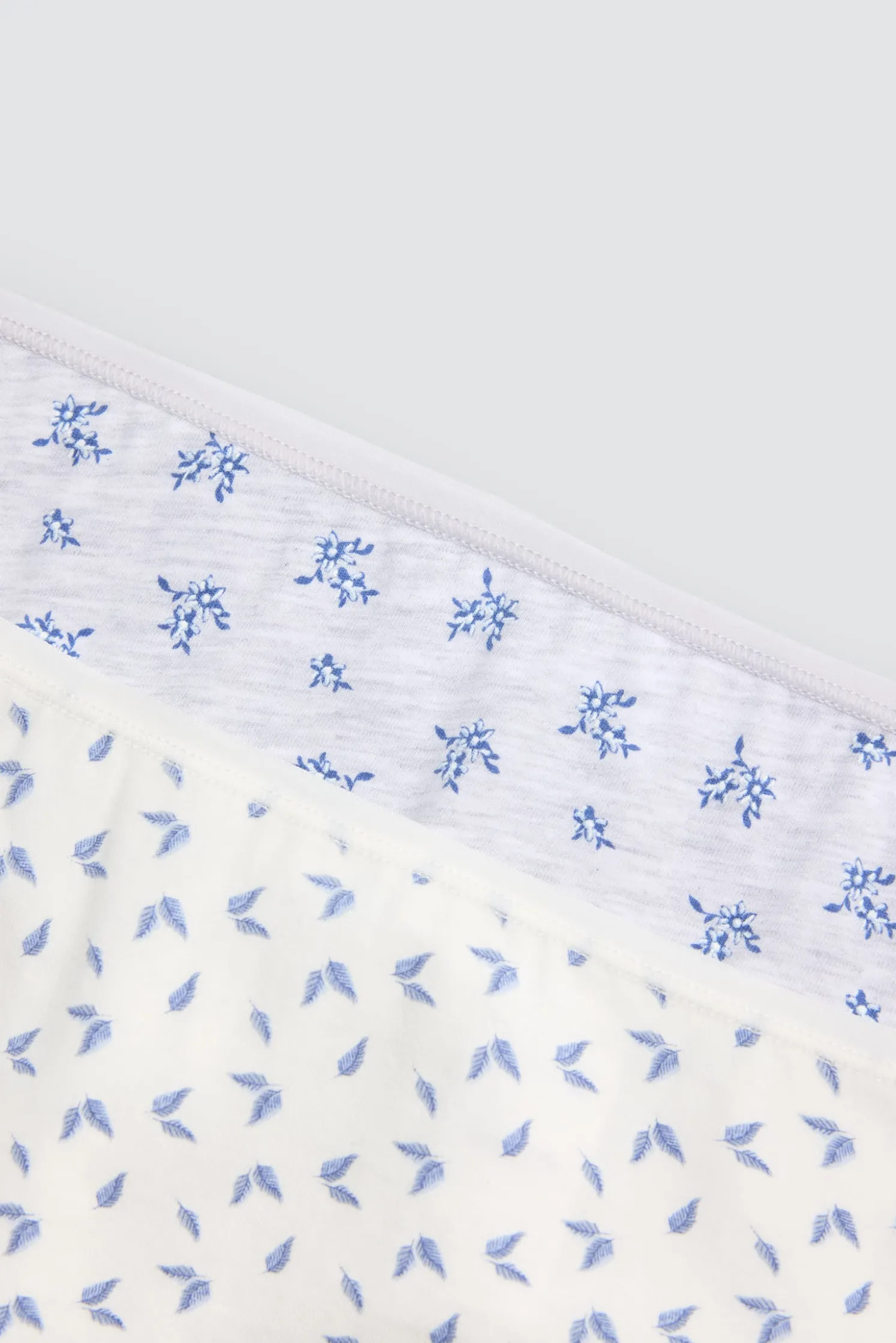 Pack de 2 bragas altas estampadas