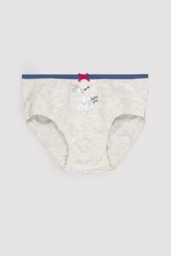 Pack de 2 bragas infantiles estampadas caniche
