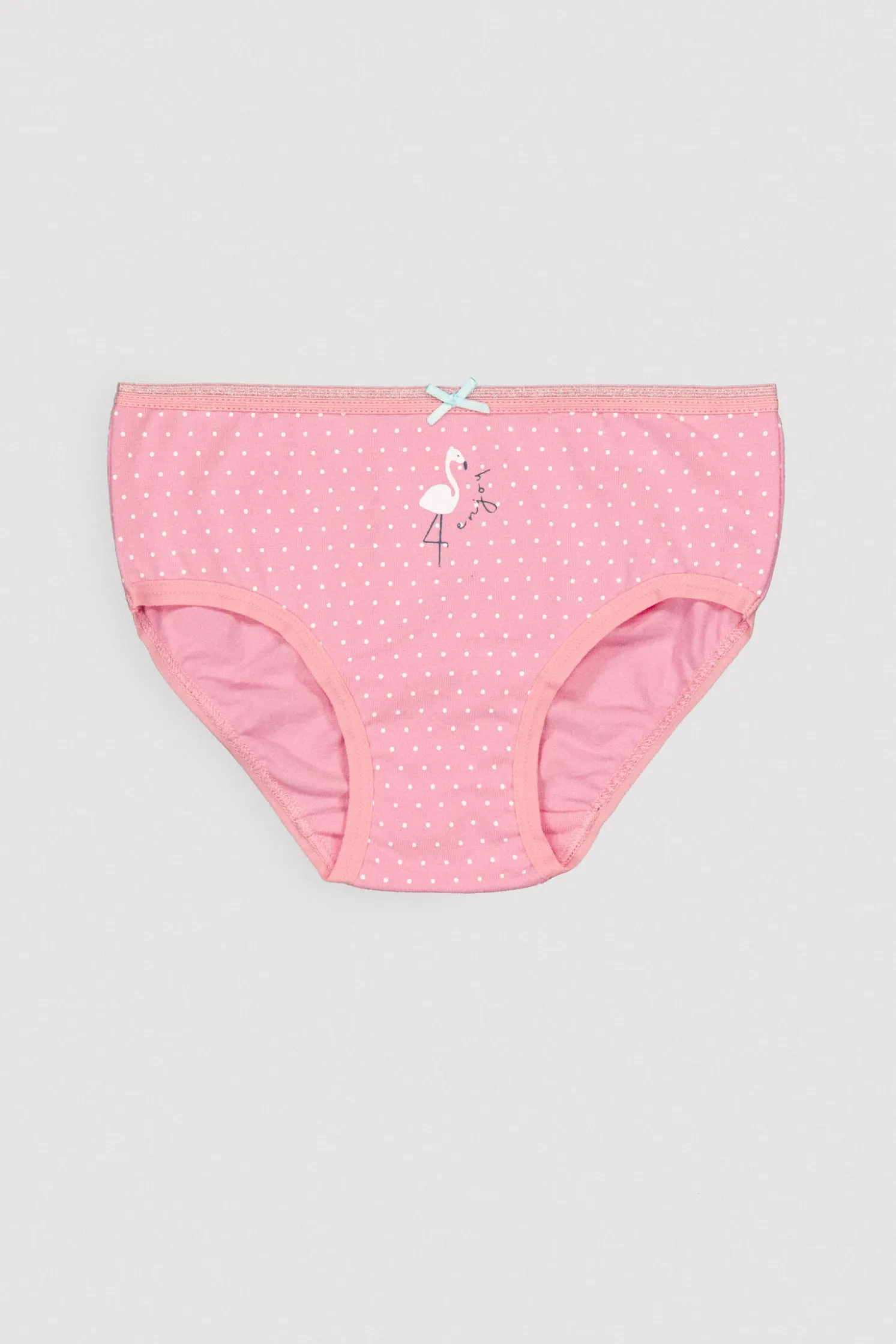 Pack de 2 bragas infantiles estampado flamencos