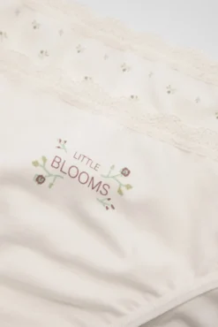Pack de 6 bragas juveniles estampadas Little Blooms