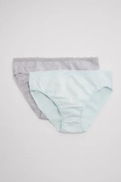 Pack de 6 bragas juveniles estampadas Little Blooms