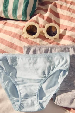Pack de 6 bragas juveniles estampadas Little Blooms