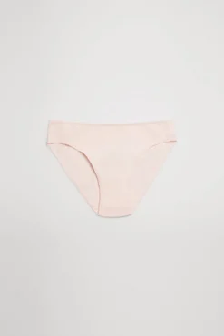 Pack de 2 bragas juveniles rosa y gris pastel