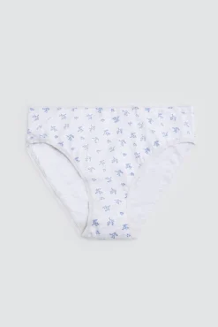 Pack de 2 bragas midi estampadas
