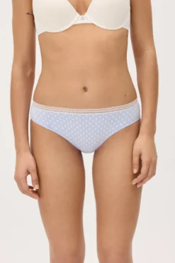 Pack de 2 bragas midi estampadas pastel tonos azules