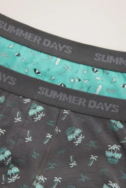 Pack de 6 bóxer juveniles estampados variados
