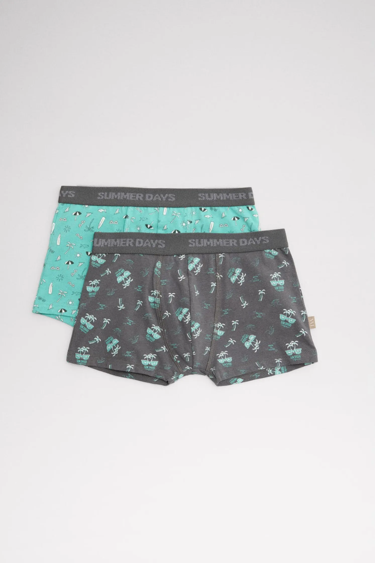 Pack de 6 bóxer juveniles estampados variados