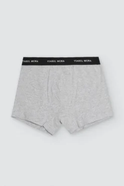 Pack de 3 bóxers básicos lisos