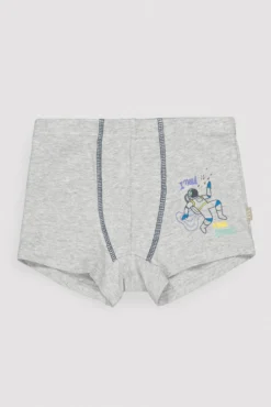 Pack de 2 bóxers infantiles estampado astronautas