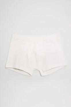 Pack de 2 bóxers juveniles algodón blancos