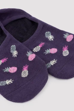 Pack de 3 calcetines pinkies estampados verano