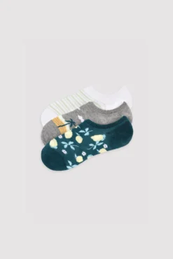 Pack de 3 calcetines pinkies estampados