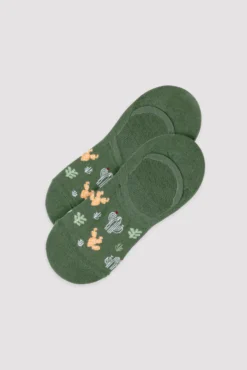 Pack de 4 calcetines pinkies estampados verano