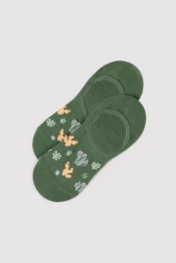 Pack de 4 calcetines pinkies estampados verano
