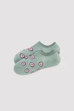 Pack de 4 calcetines pinkies estampados foodie