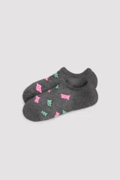 Pack de 4 calcetines pinkies estampados foodie