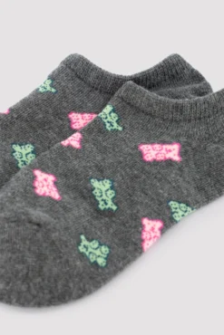 Pack de 4 calcetines pinkies estampados foodie
