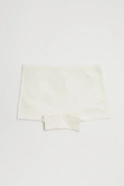 Pack de 2 culottes de niña algodón blancos