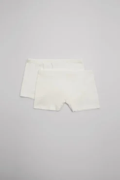 Pack de 2 culottes juveniles blanco