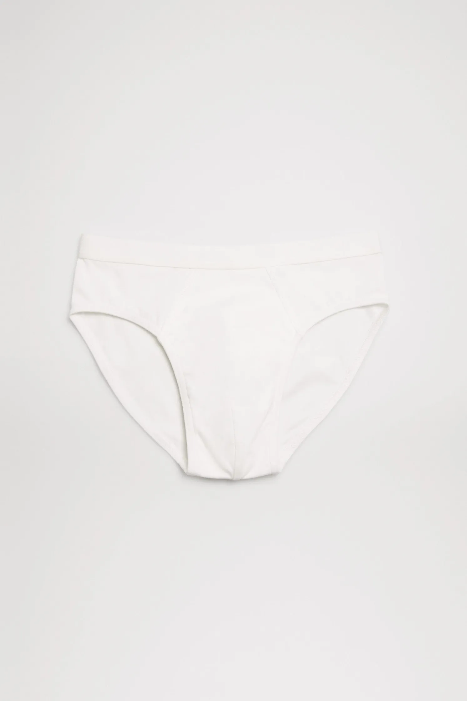 Pack de 2 slips juveniles algodón blancos