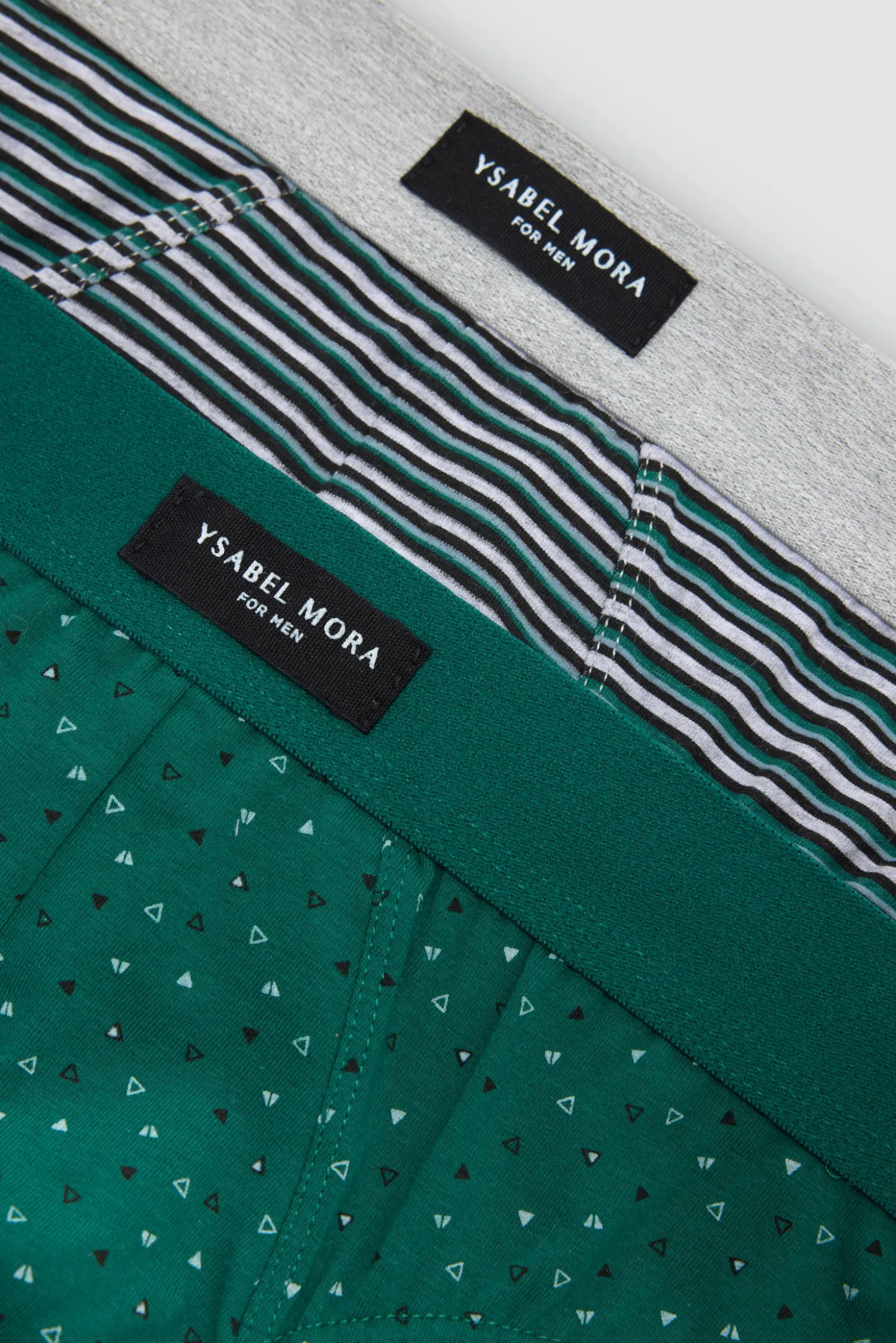 Pack 2 slips estampados geométricos