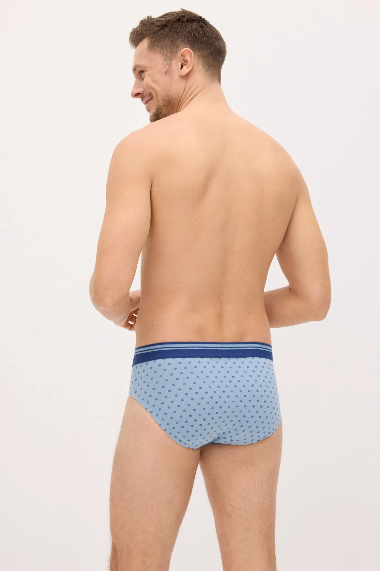 Pack 2 slips estampados náuticos