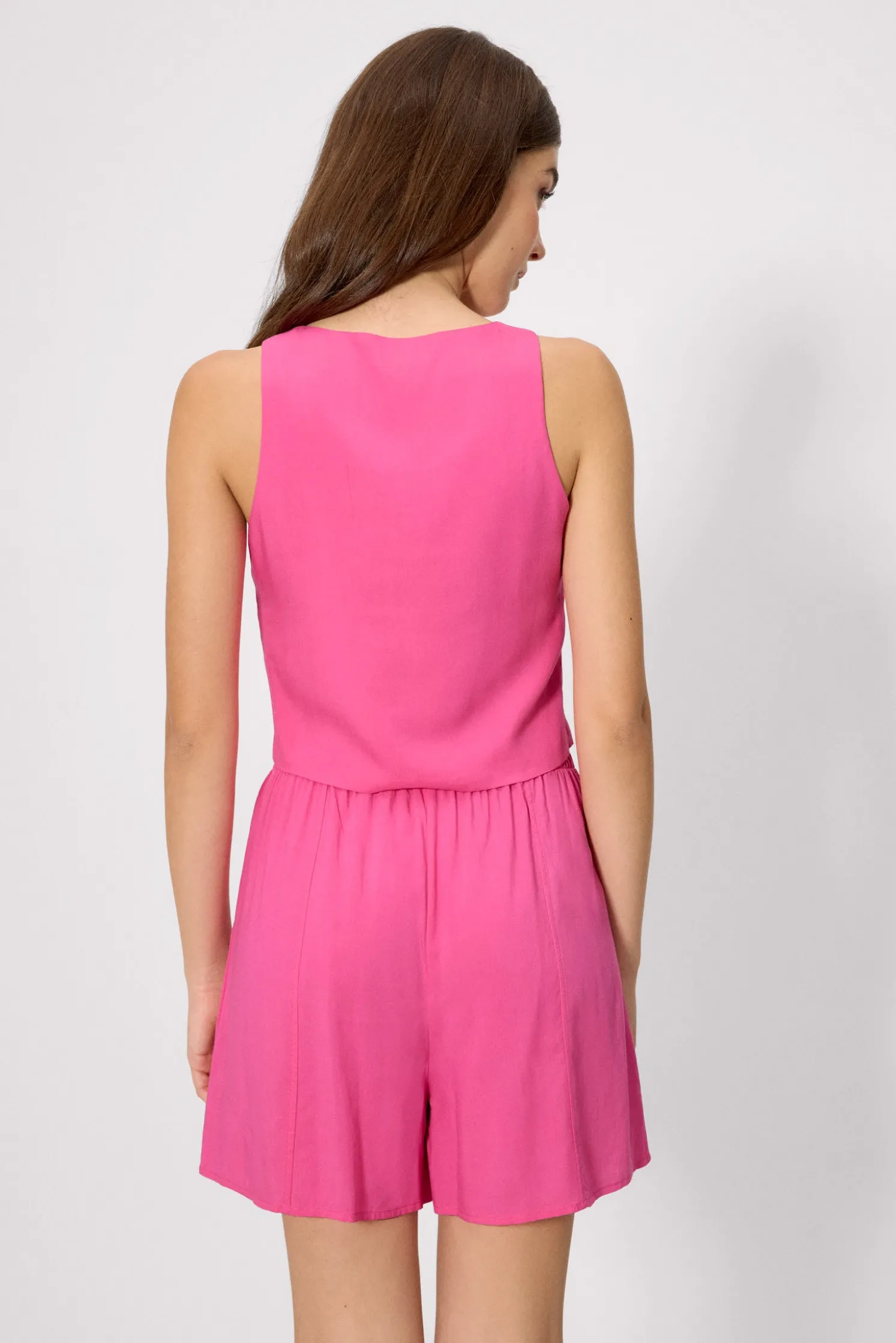 Pantalón corto ligero rosa