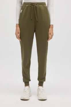 Pantalón jogger fluido verde
