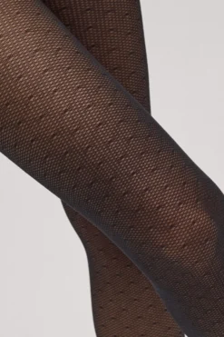 Panty de micro red con topos