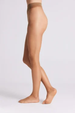 Panty puntera invisible 15 denier bronce