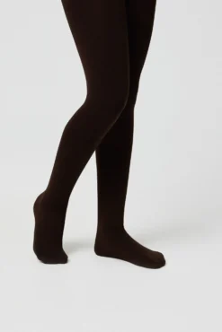 Panty térmico infantil 140 denier marrón