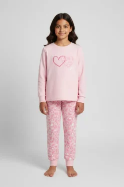 Pijama juvenil 10-16 años estampado corazones | MUYDEMI