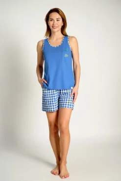 Pijama mujer corto tirantes algodón Lemonade | MUYDEMI