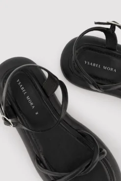 Sandalias casual negras