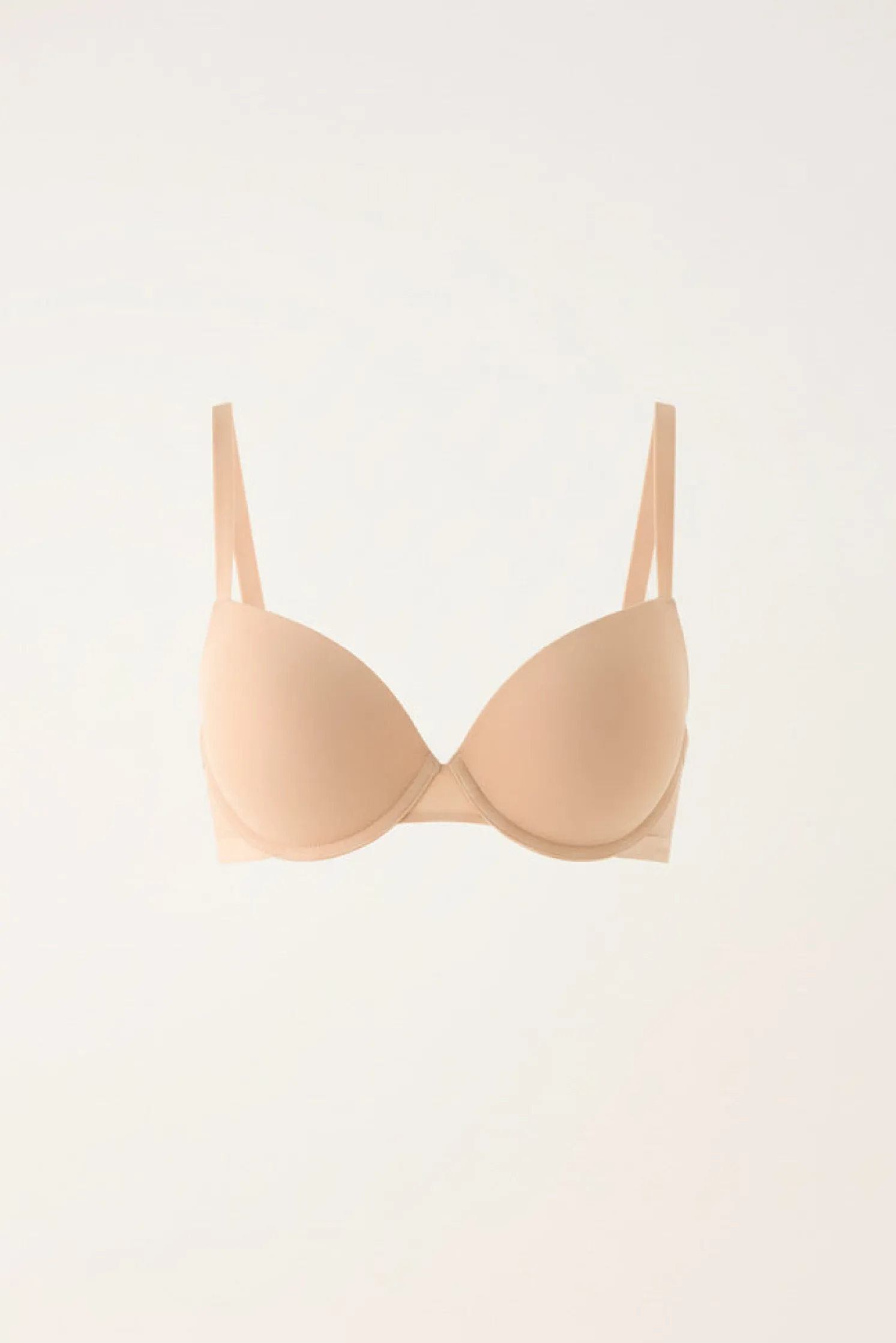 Sujetador nomarks Luna push-up nude | Paula Echevarría