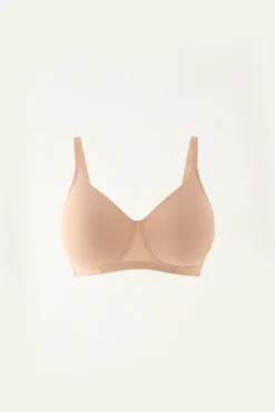 Sujetador reductor nomarks Aura sin aro sin relleno nude | Paula Echevarría