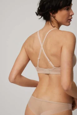 Sujetador sin tirantes multiposición nude