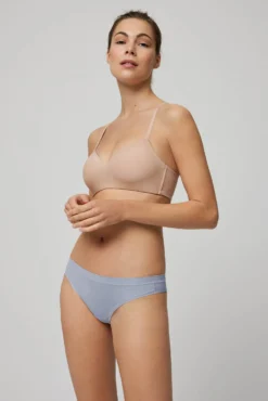 Tanga adapt con acabados invisibles azul